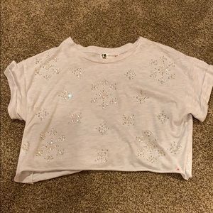 Snowflake Crop Top